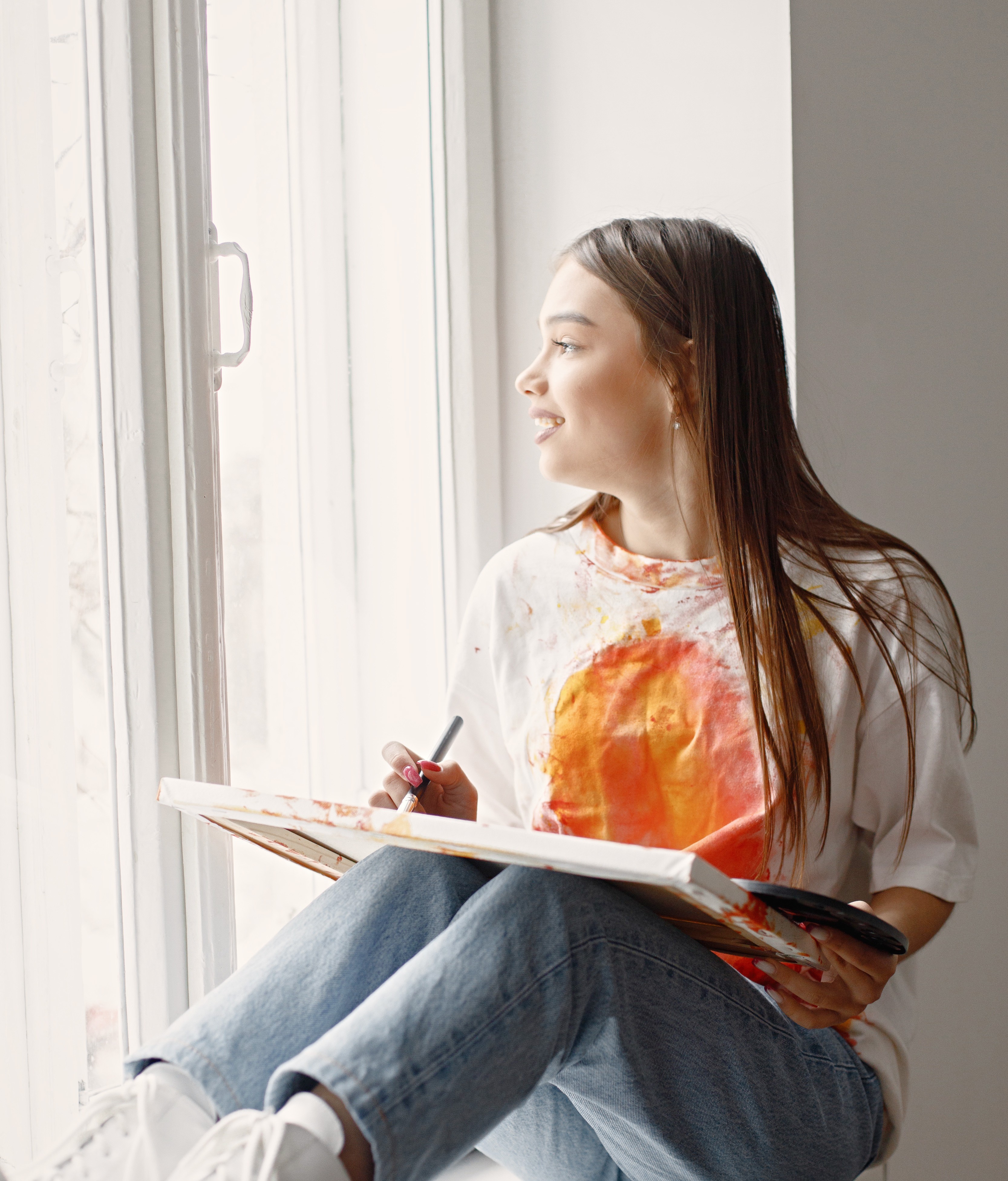 Person pursuing passions, living freely